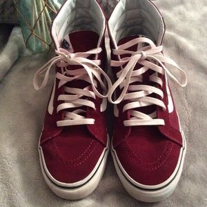 🍷Burgundy Vans🍷